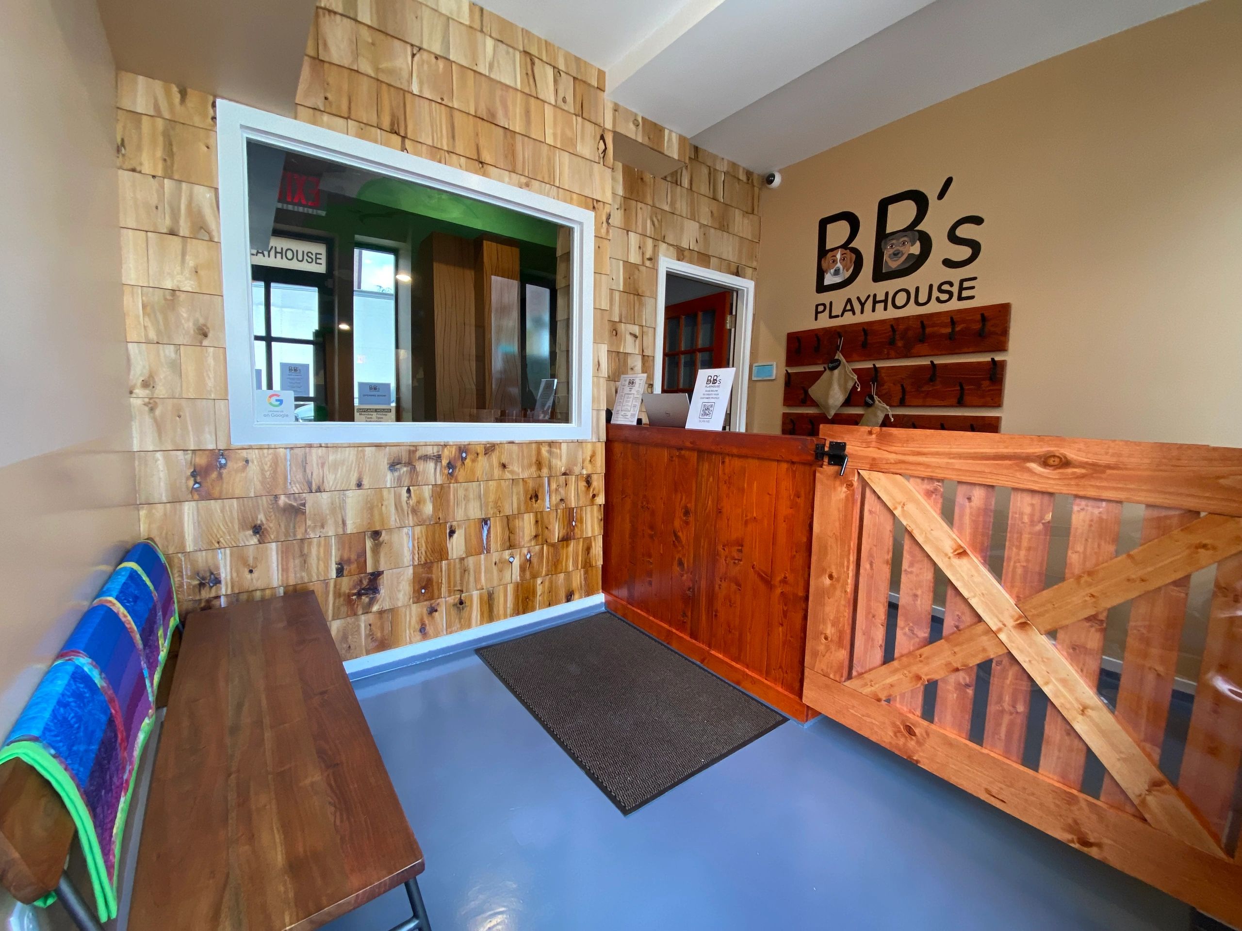 Reception area